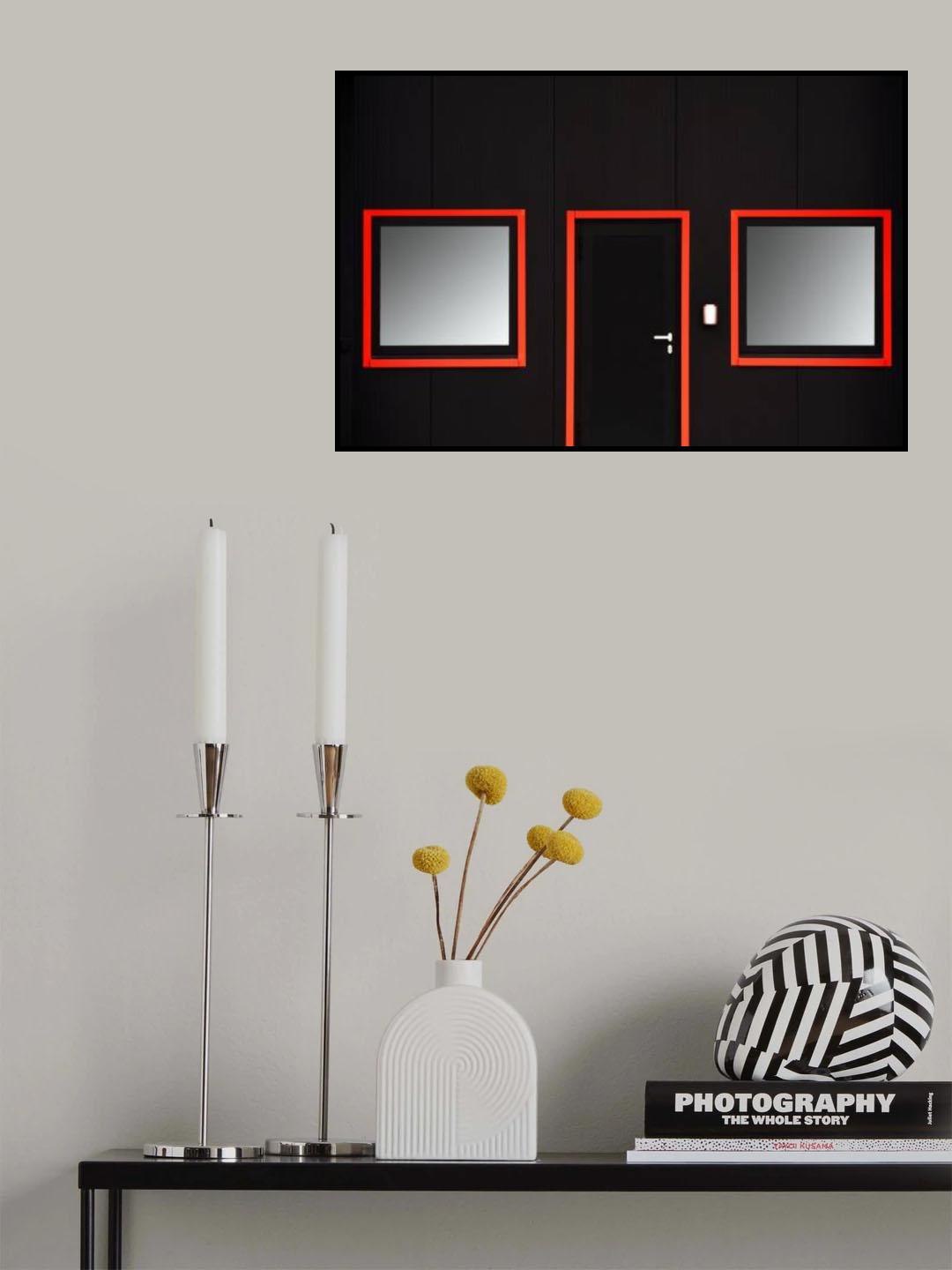 Dark Windows Poster och Canvastavla