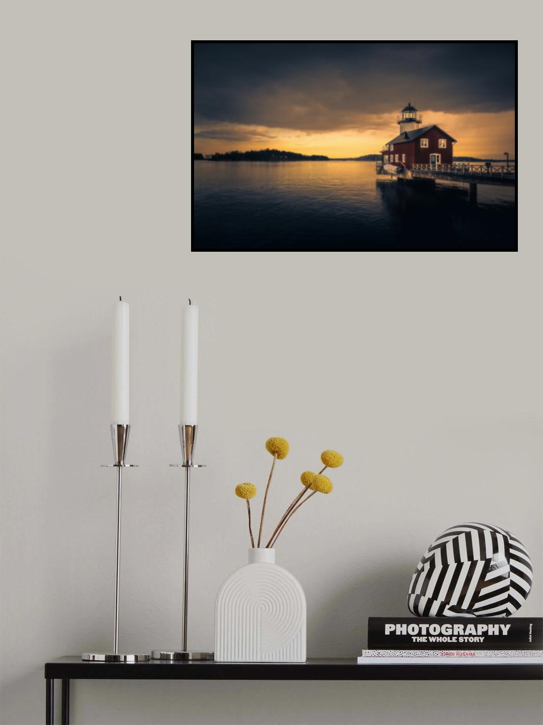 The lighthouse Poster och Canvastavla