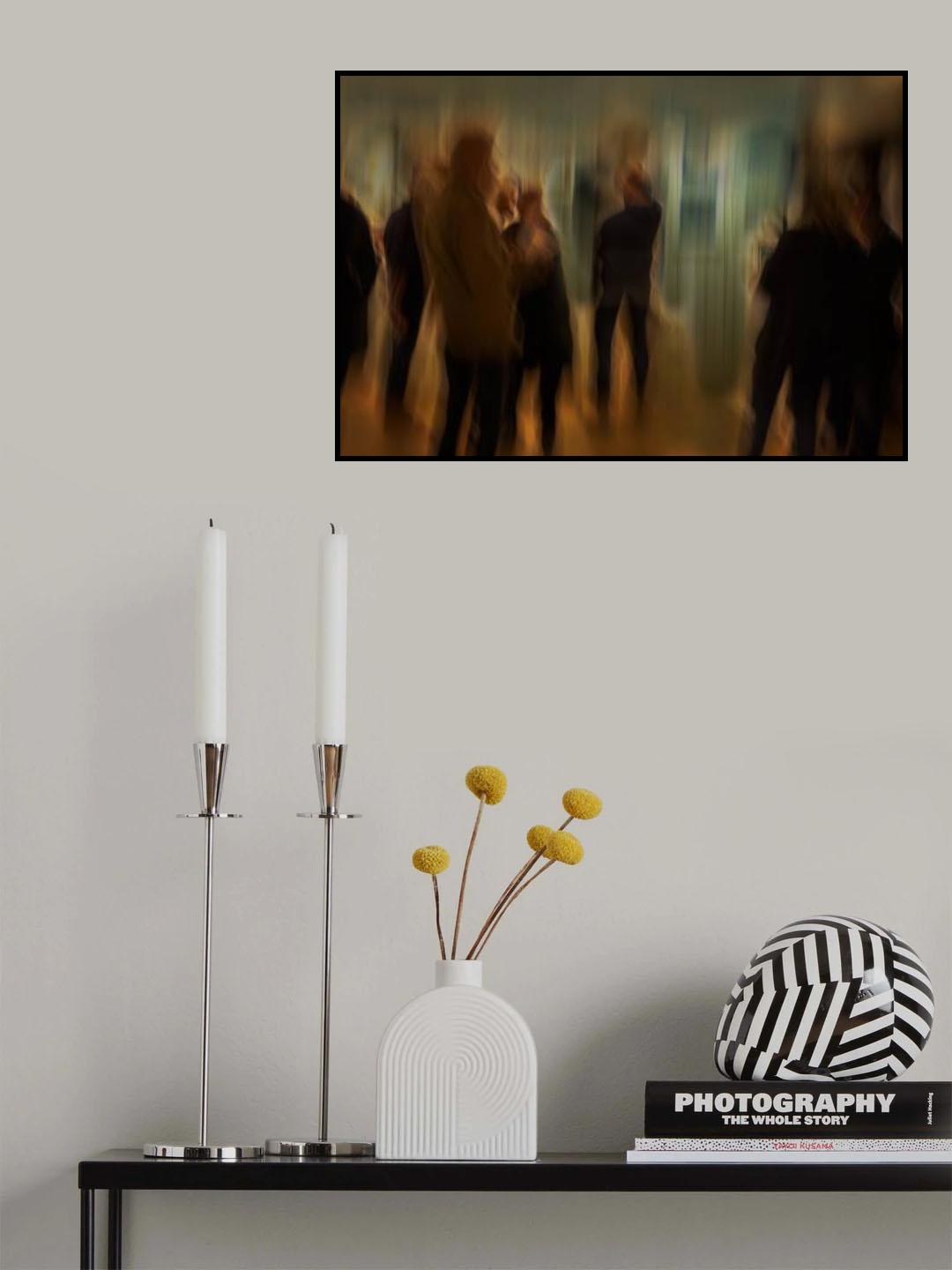 At the gallery Poster och Canvastavla