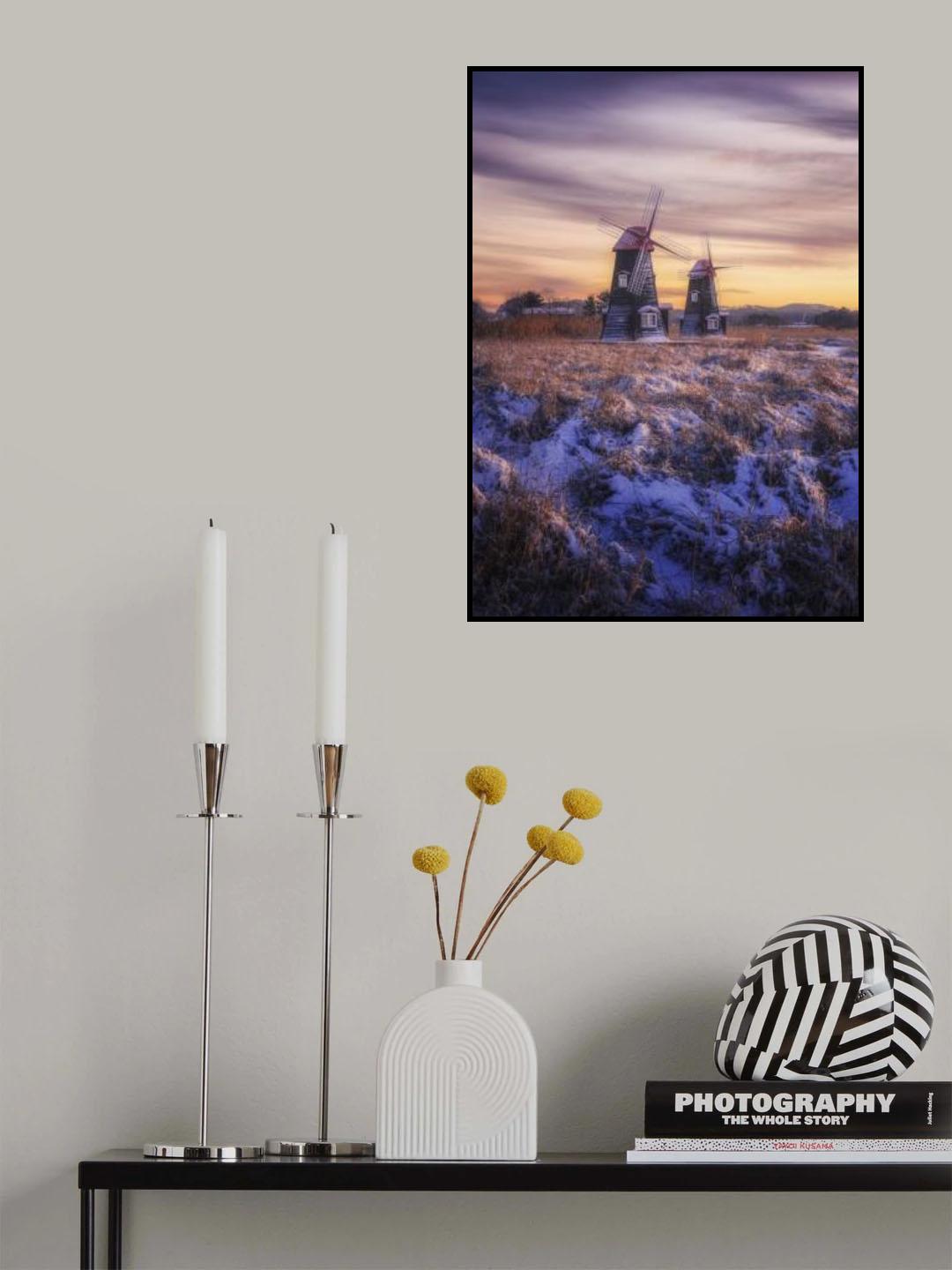 Winter morning Poster och Canvastavla