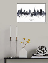 Coventry England Skyline Poster och Canvastavla
