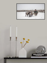 Semjon leads the herd Poster och Canvastavla