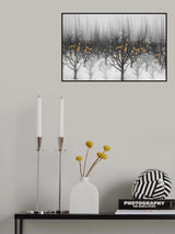 frozen yellow apples Poster och Canvastavla