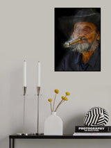 The therapy of puffing away .... Poster och Canvastavla