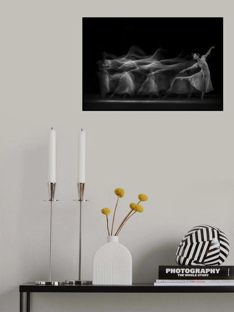 Waves of Balerina Poster och Canvastavla