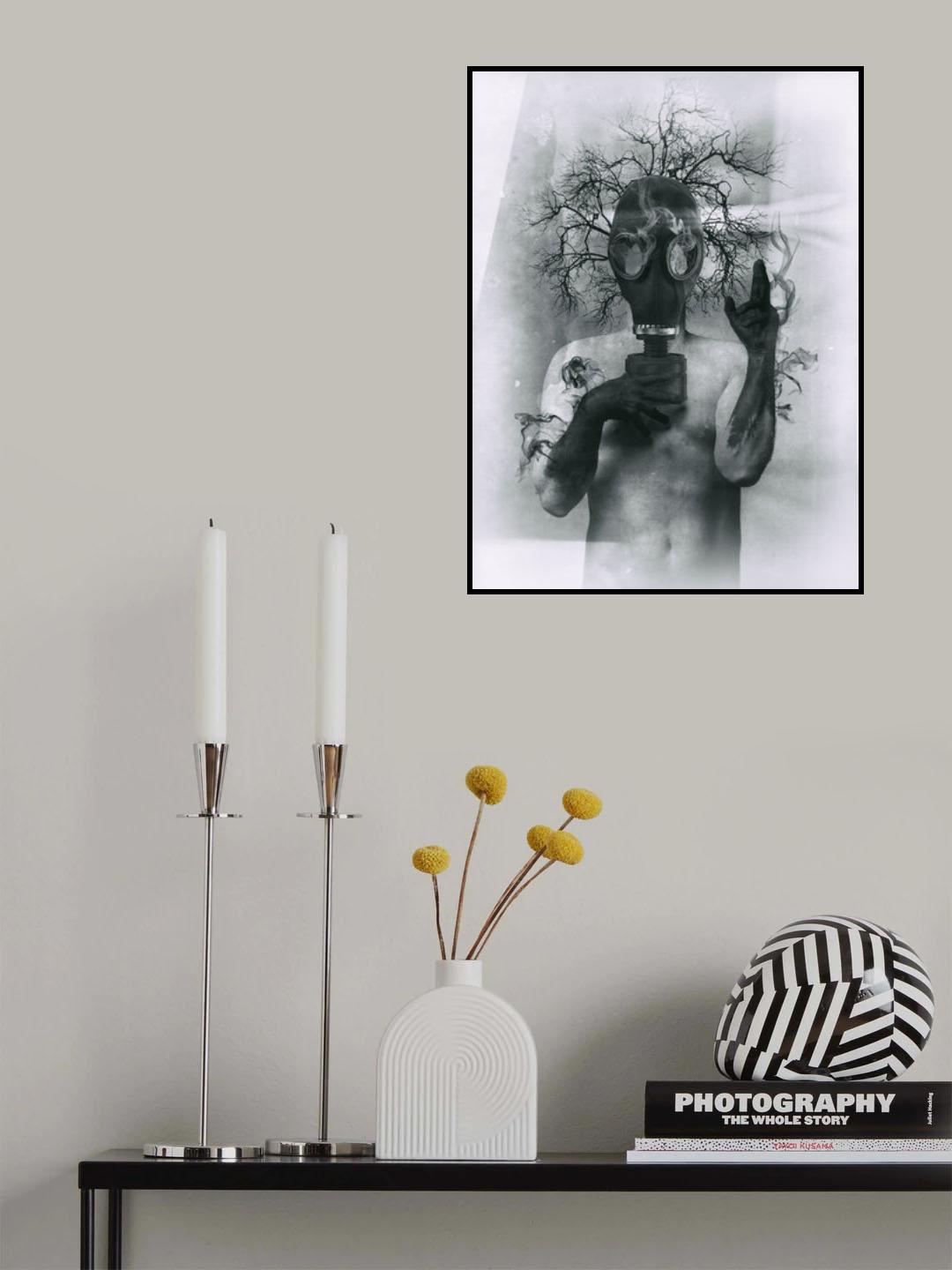 Oxygen Noir Poster och Canvastavla