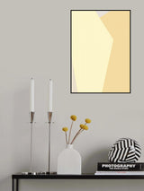 Abstract Yellow Poster och Canvastavla