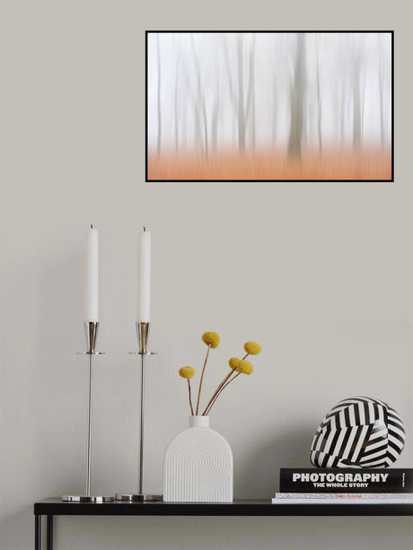 Misty Autumnimpression Poster och Canvastavla