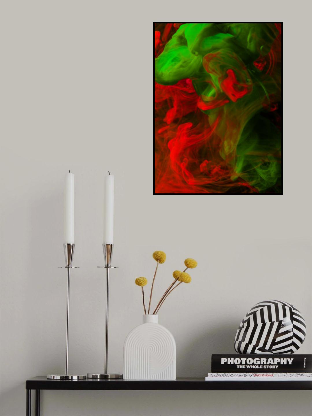 ink in water Poster och Canvastavla
