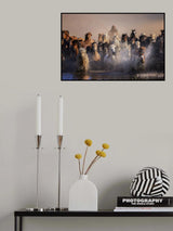 Invincible Mongolian horses Poster och Canvastavla
