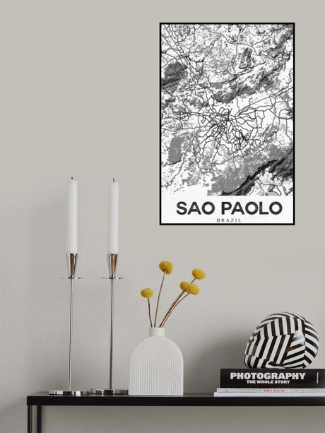 Sao Paolo Poster och Canvastavla
