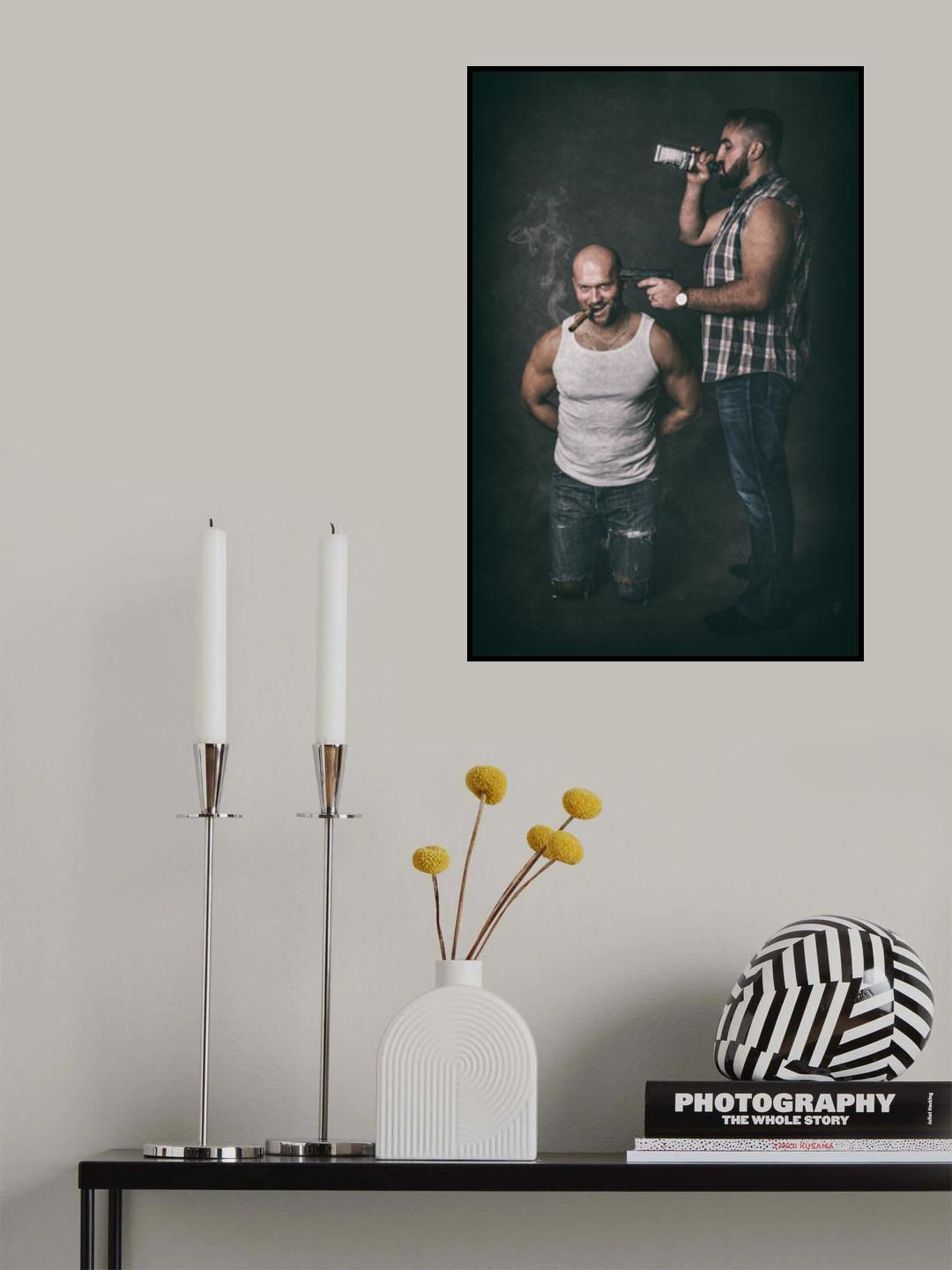 Last wish of burglar Poster och Canvastavla