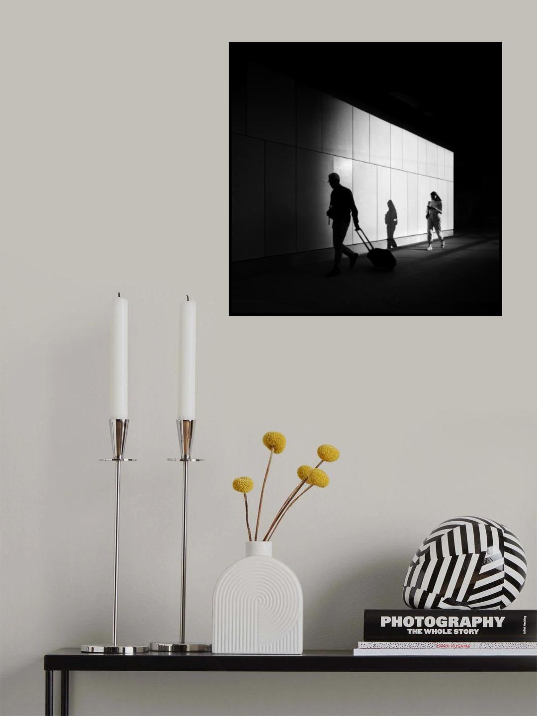 Passerby Poster och Canvastavla