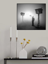 one day in the strange morning Poster och Canvastavla