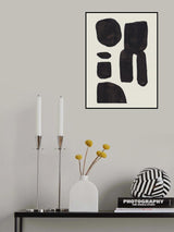 Ink Motif 21 Poster och Canvastavla