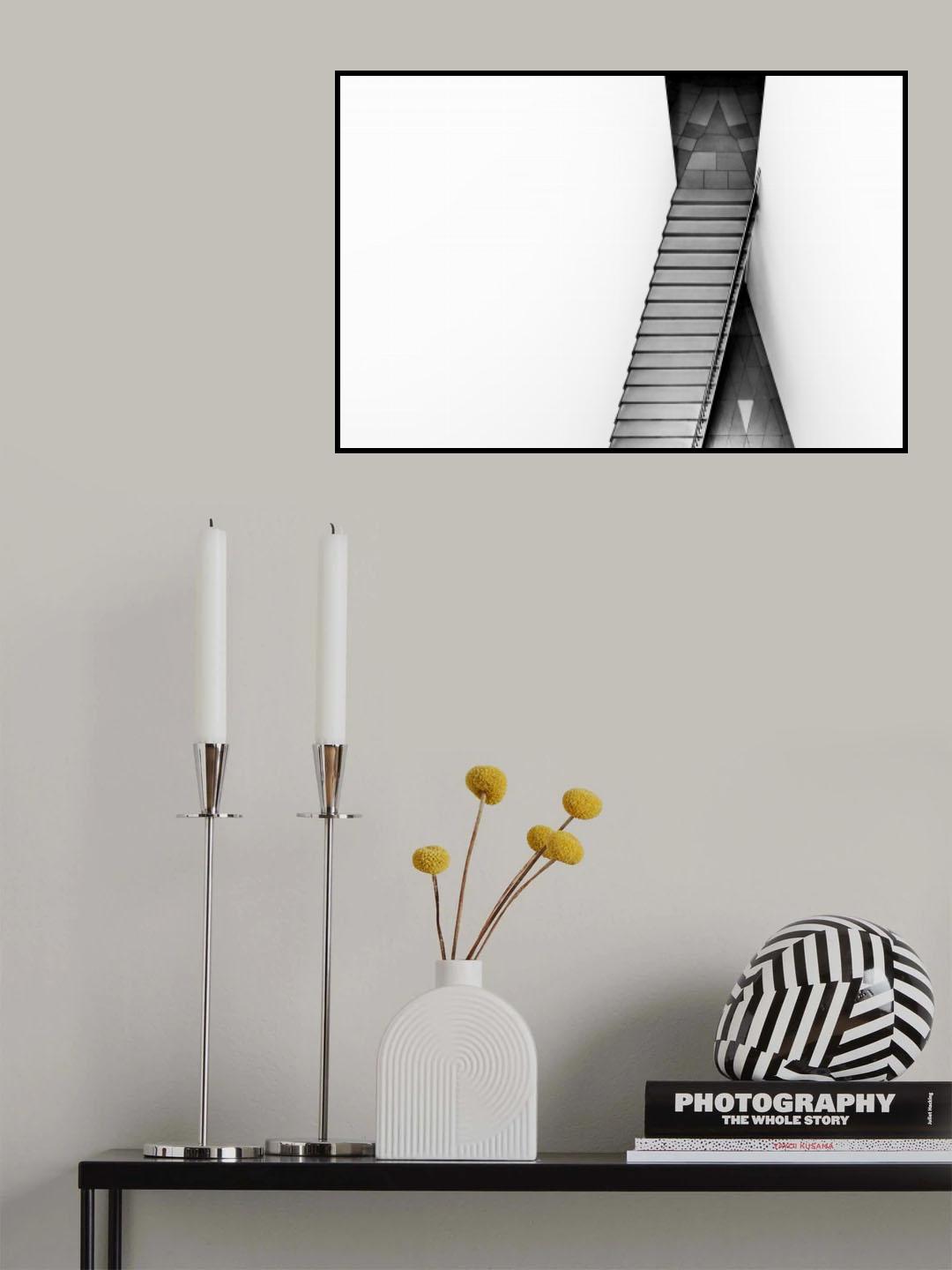 The Triangular Tile Poster och Canvastavla