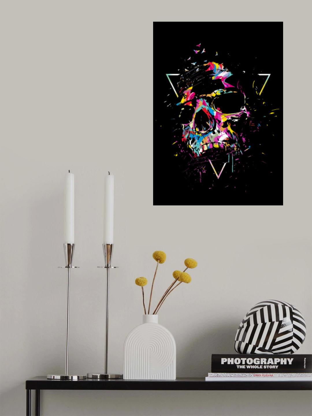 Skull X Poster och Canvastavla