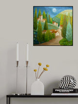 All Is Calm All Is Bright Poster och Canvastavla