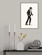Moonwalk Poster och Canvastavla