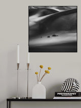 We all leave footprints in the sand, the question is, will we be a big heal or a great soul. Poster och Canvastavla