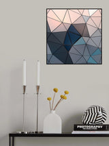 Blue Poster och Canvastavla