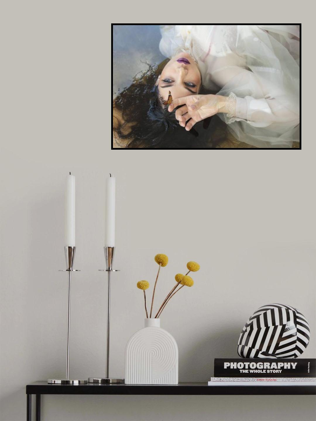 The butterfly. Poster och Canvastavla