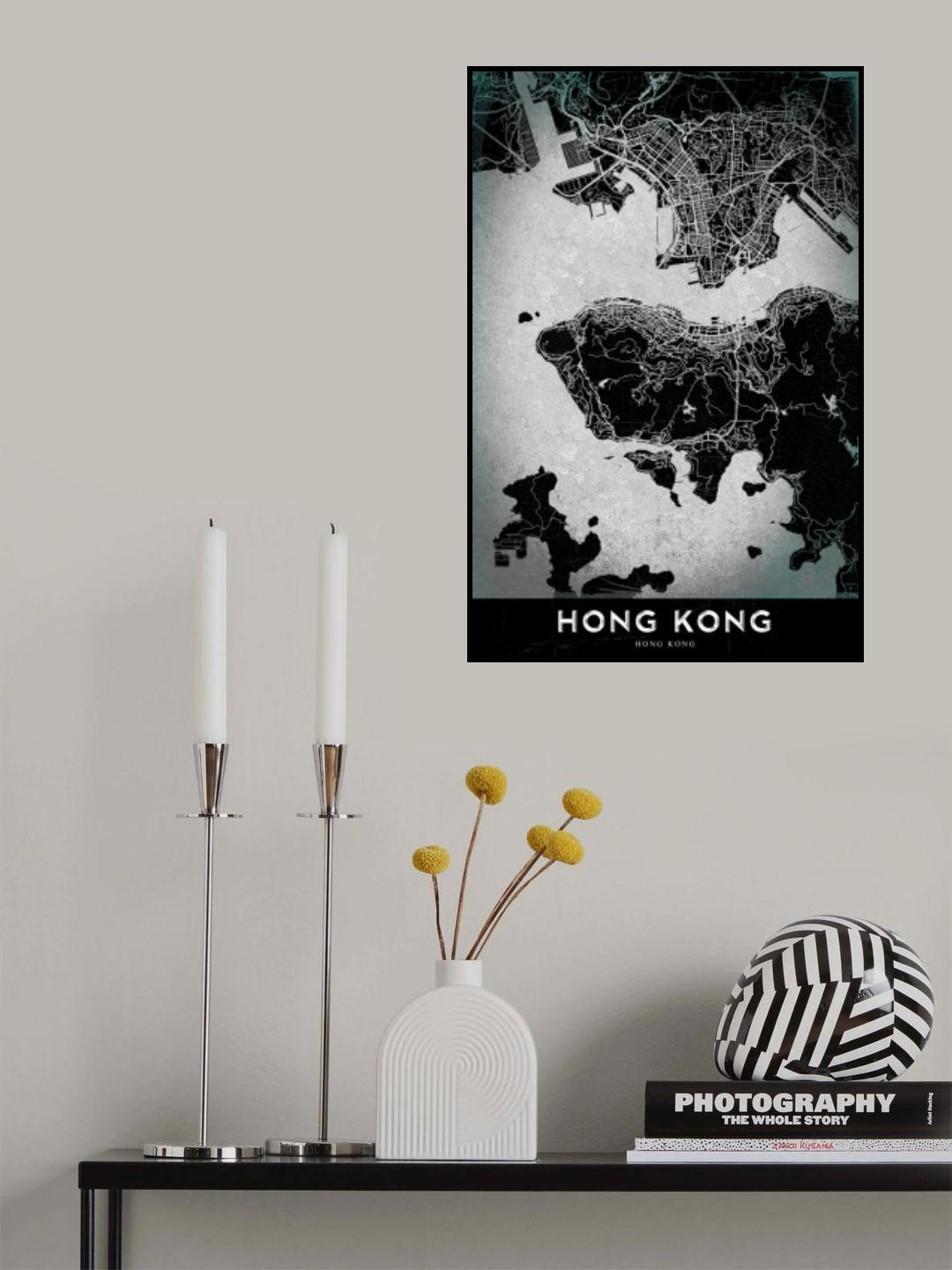 HONG KONG Poster och Canvastavla