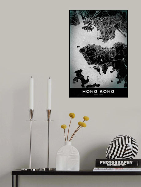 HONG KONG Poster och Canvastavla