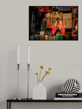 Waking up in the streets of Mumbai Poster och Canvastavla