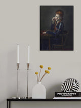 Zuzanna with cherries Poster och Canvastavla