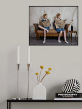 Twins Poster och Canvastavla