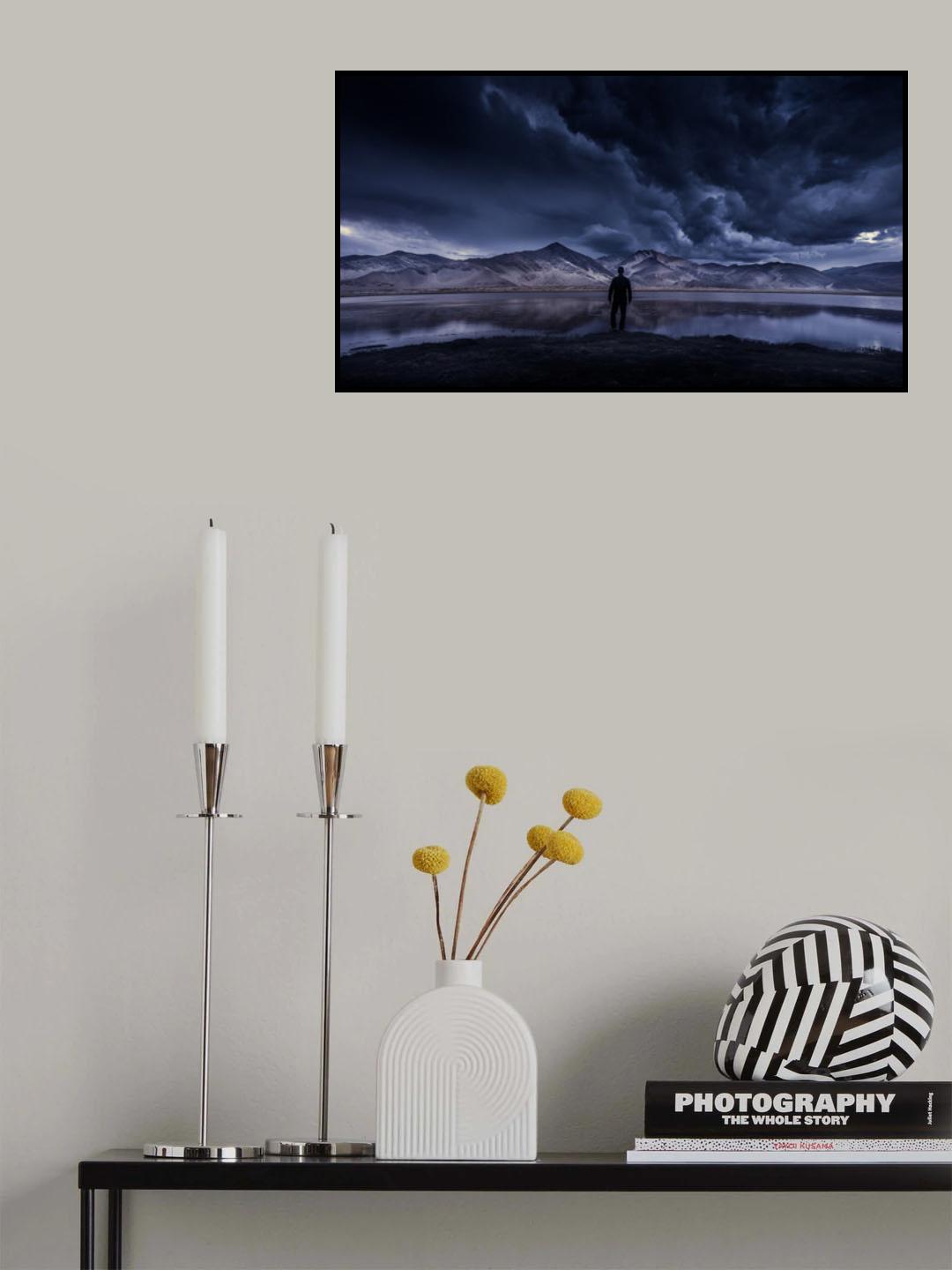 Tibet Ali 《阿里沙湖》 Poster och Canvastavla