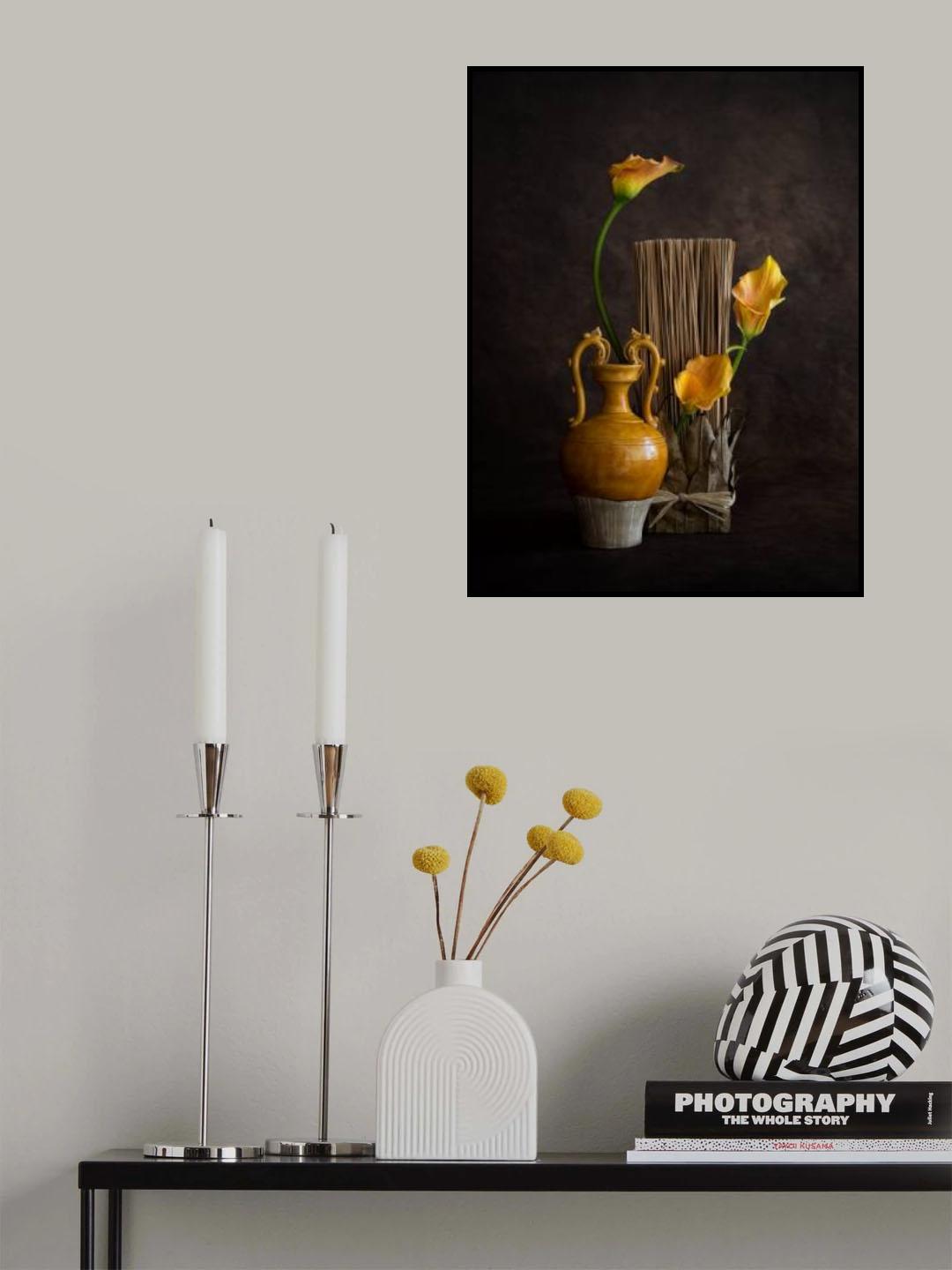 Calla lilies Poster och Canvastavla