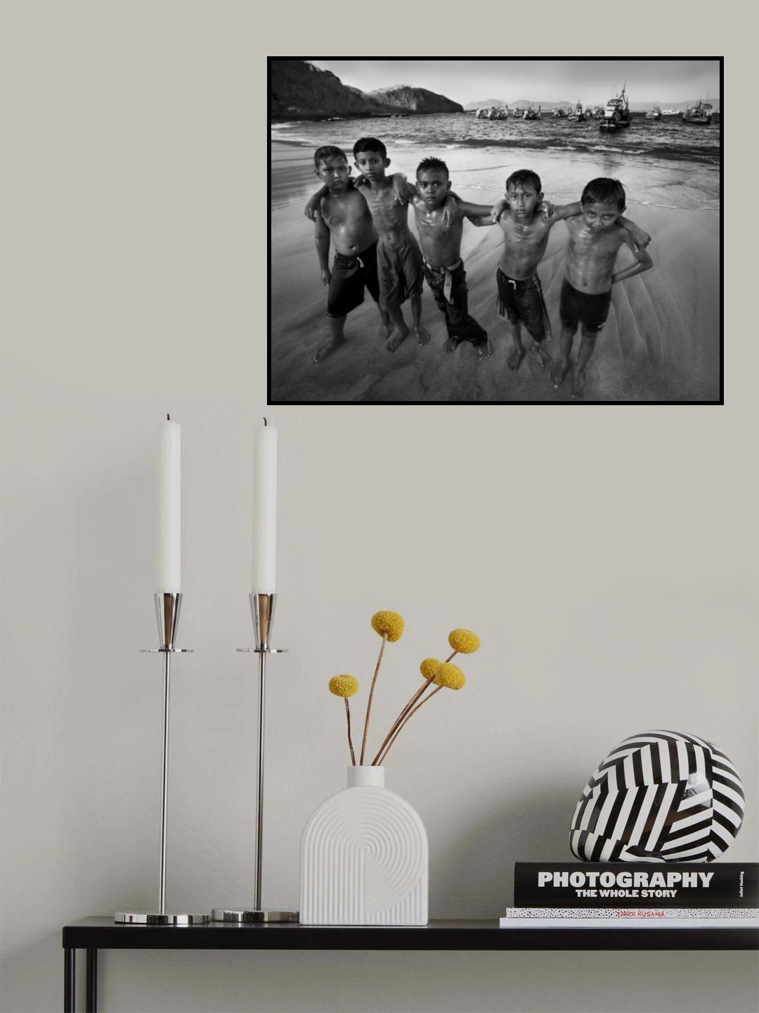 The Beach Gang Poster och Canvastavla