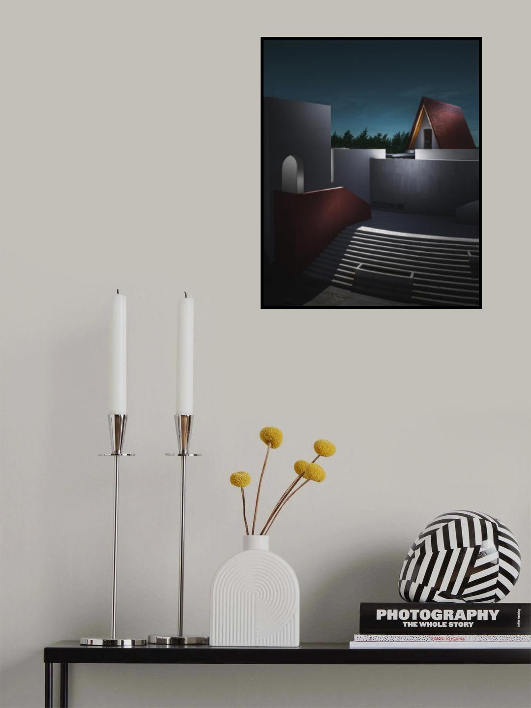 Urban Geometry Poster och Canvastavla