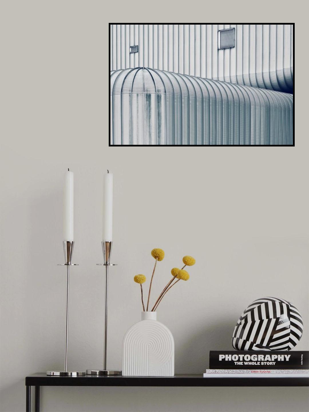 Crossing Line Poster och Canvastavla