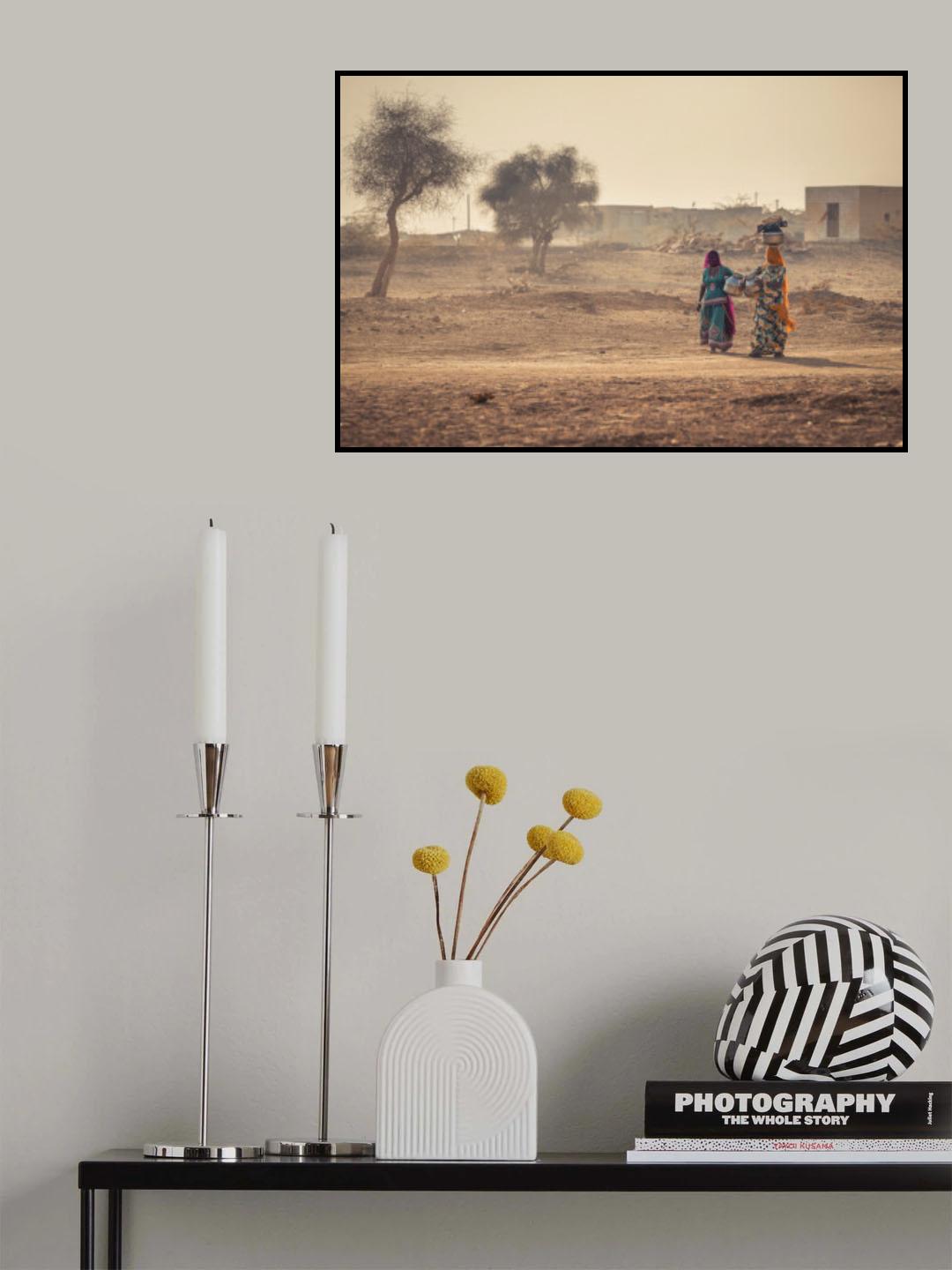 Desert woman Poster och Canvastavla
