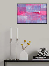 Layered Textures No 1   Horizontal Poster och Canvastavla
