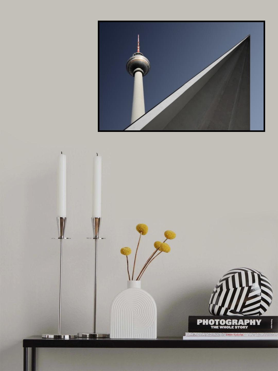 Urban Geometry Poster och Canvastavla