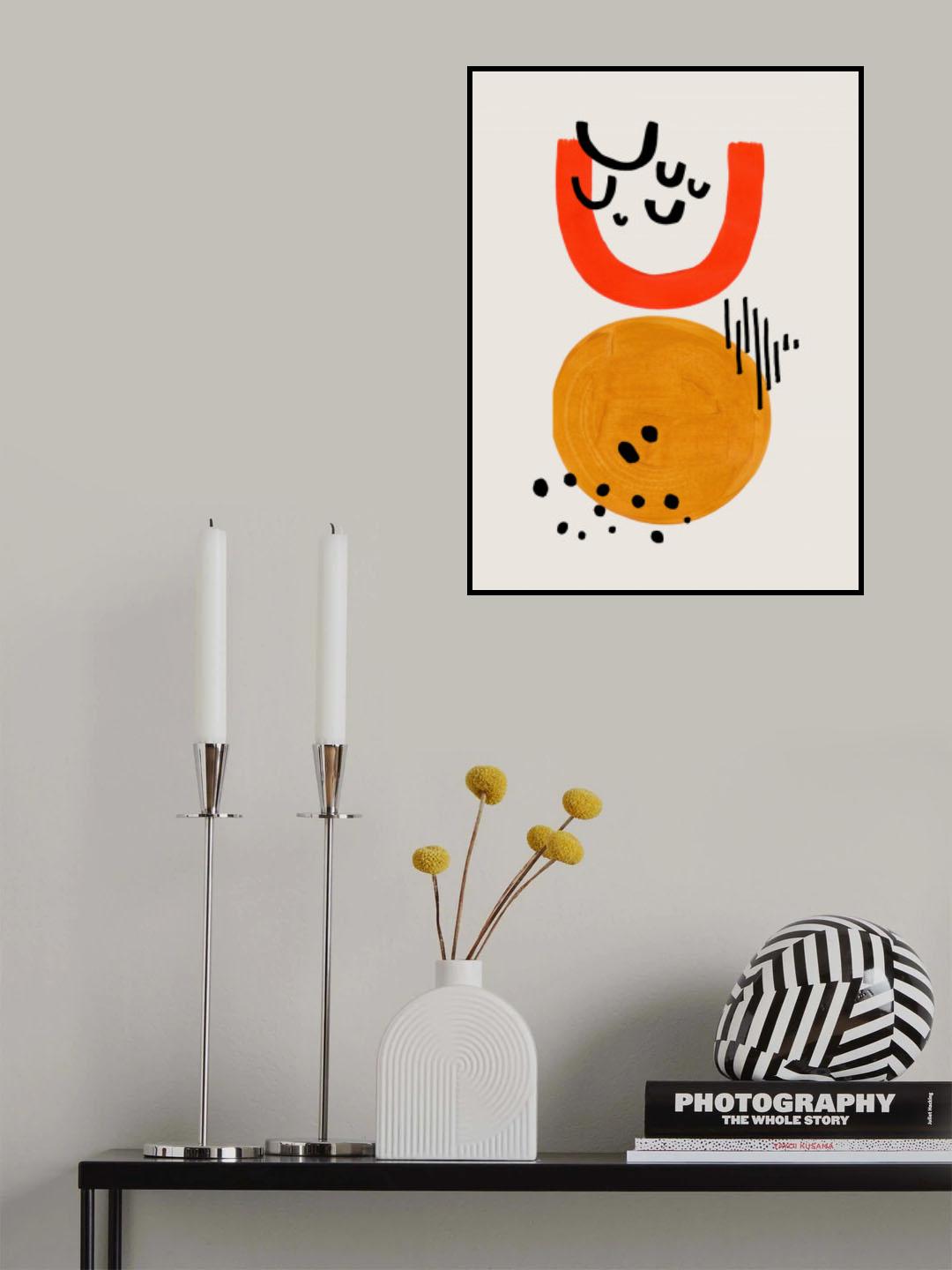 Bouncing Sun Poster och Canvastavla