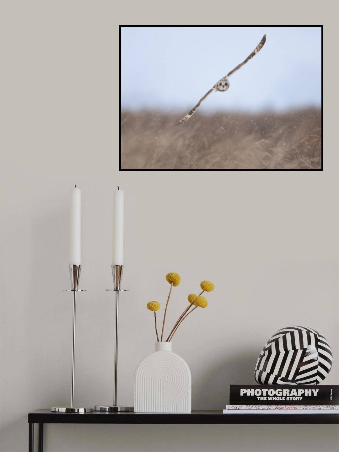 Snow Day Poster och Canvastavla