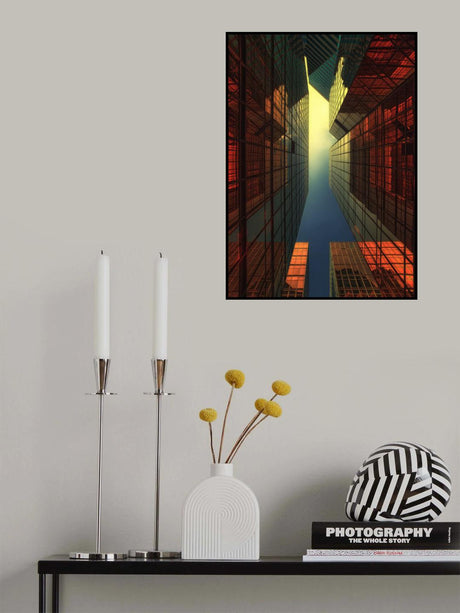 Hong Kong city Poster och Canvastavla