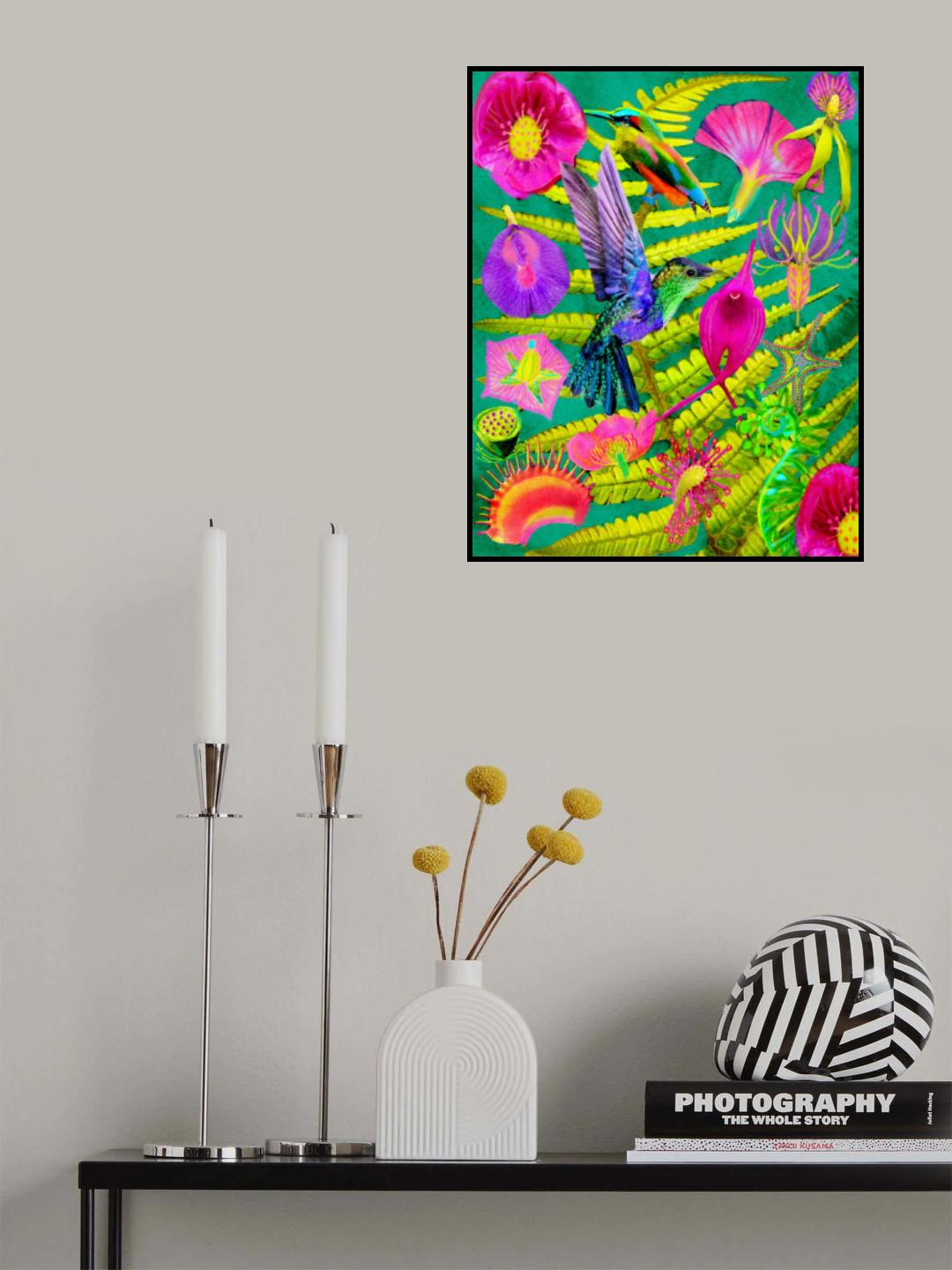 Forest Birds.png Poster och Canvastavla