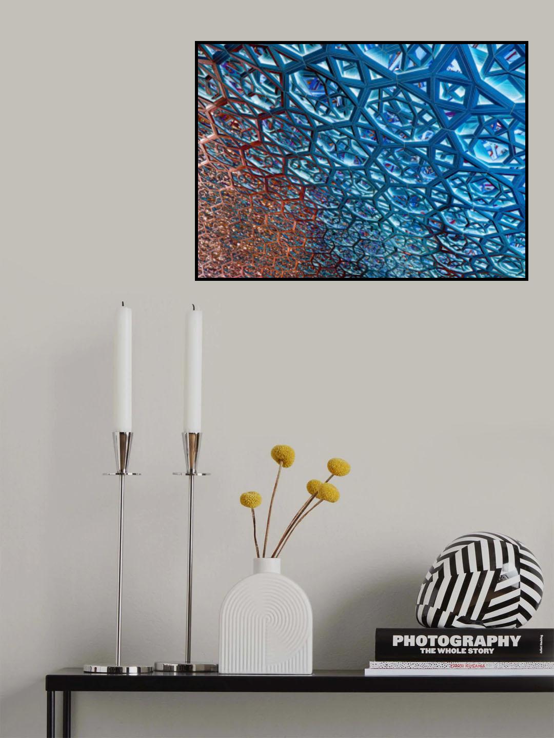 Radiant Mesh Poster och Canvastavla