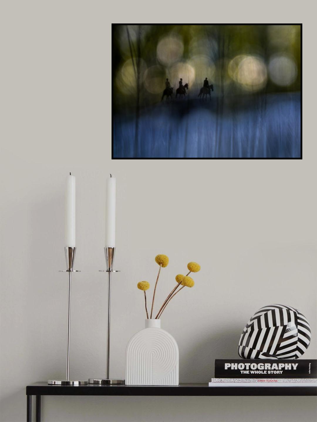 Three riders Poster och Canvastavla