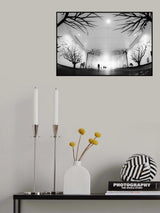 Urban forest road Poster och Canvastavla