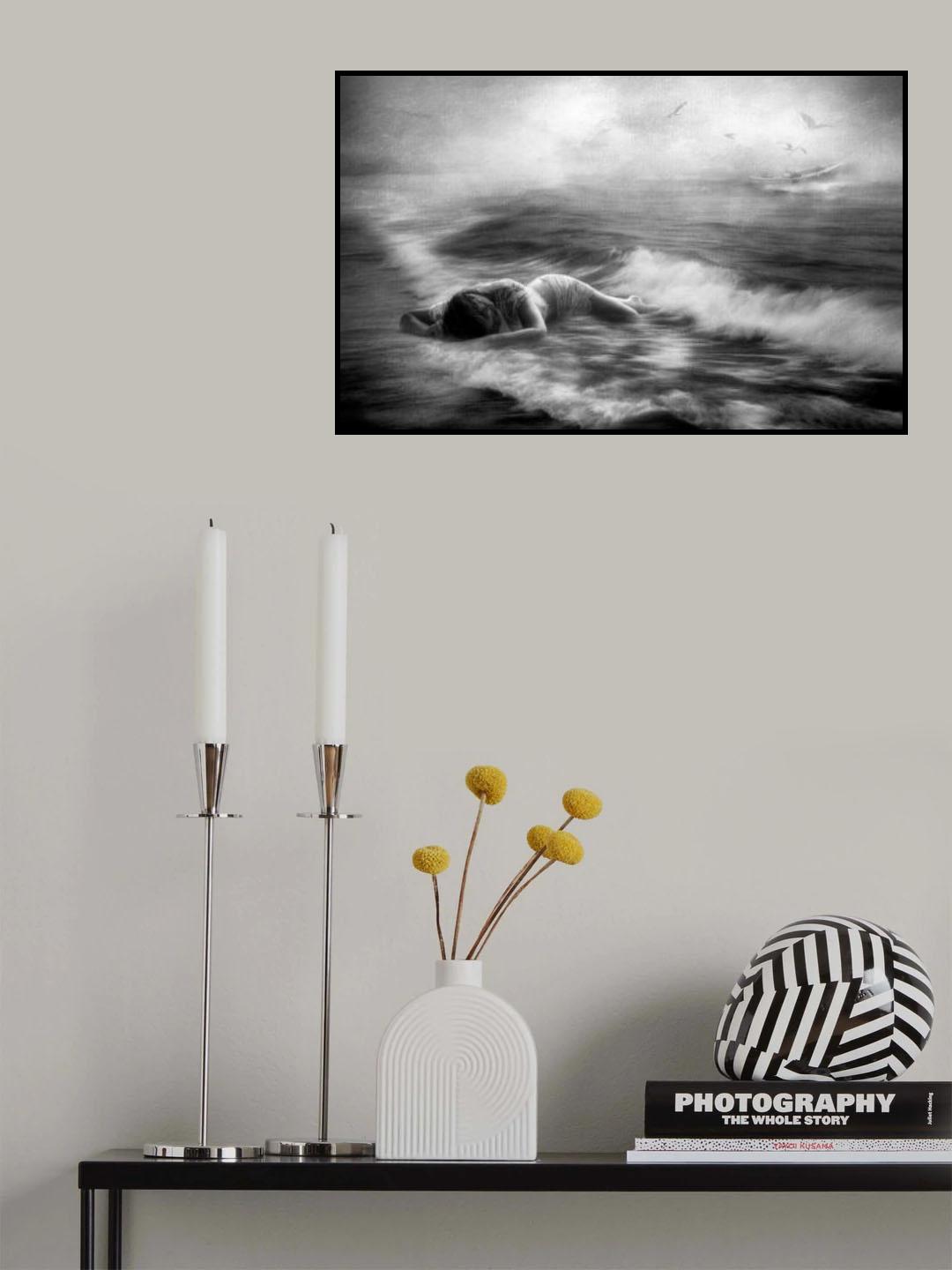 '...washed out to sea...' Poster och Canvastavla