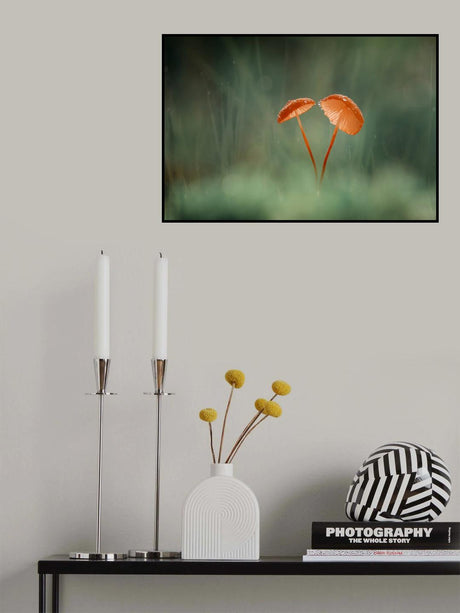 Wet Morning Poster och Canvastavla