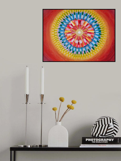 Mandala Energy Poster och Canvastavla
