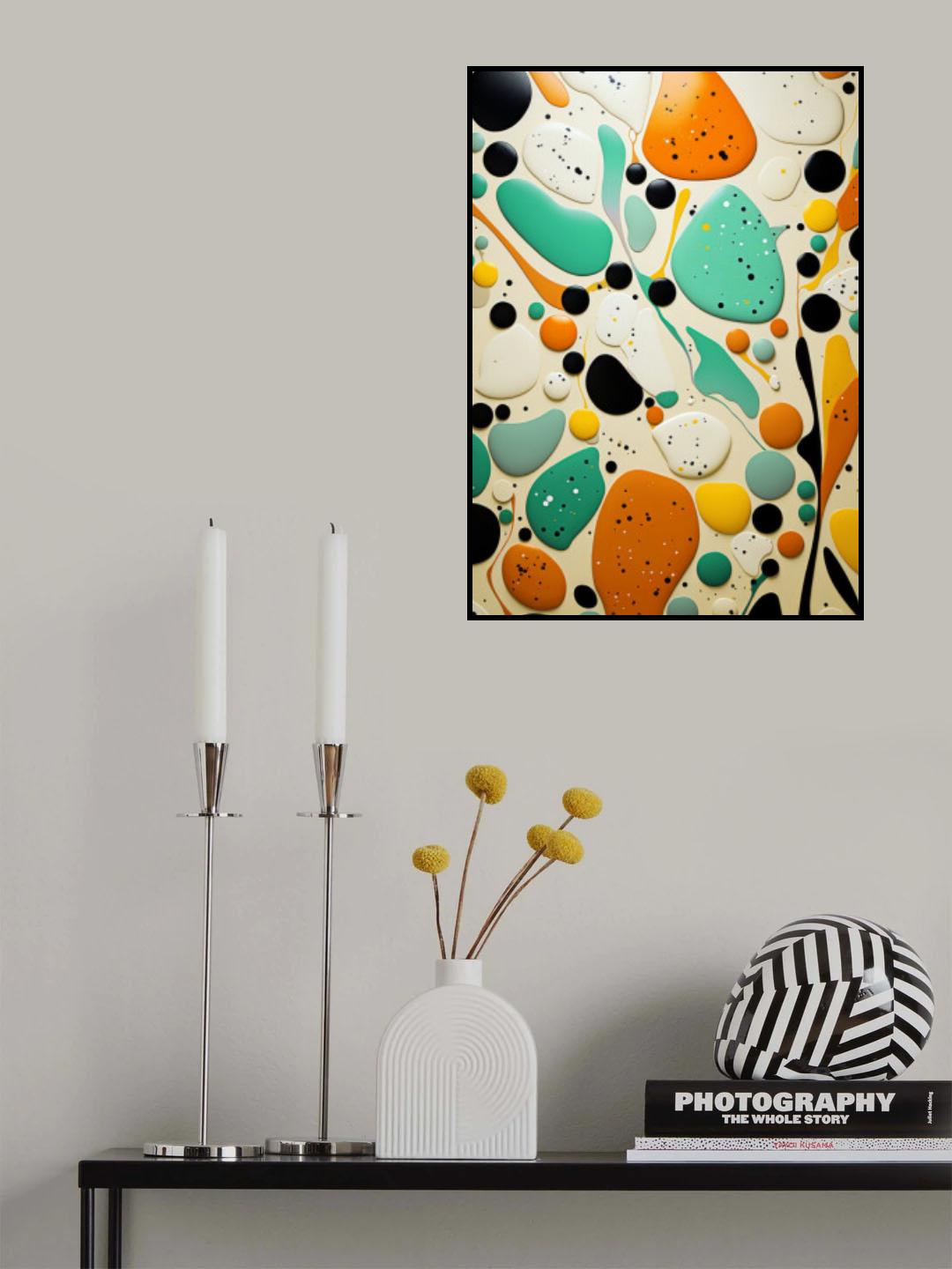 Terrazo pattern art 7 Poster och Canvastavla